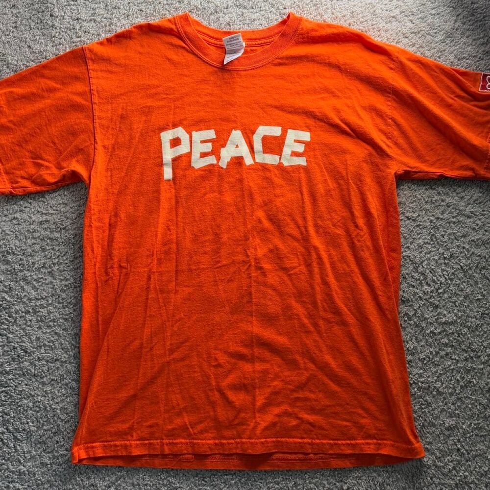 Vibe Men's Orange T-shirt